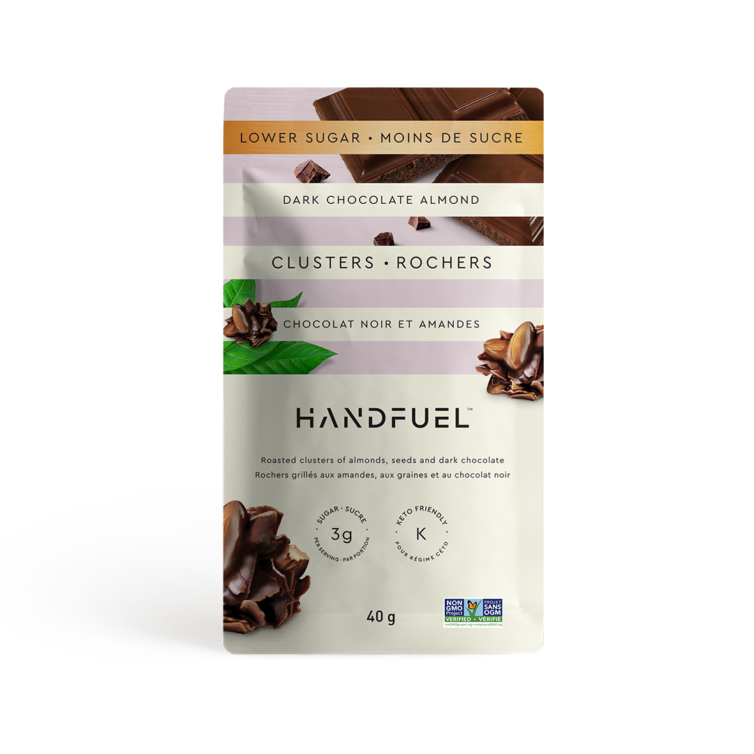 Dark Chocolate Almond Clusters 40g X 12