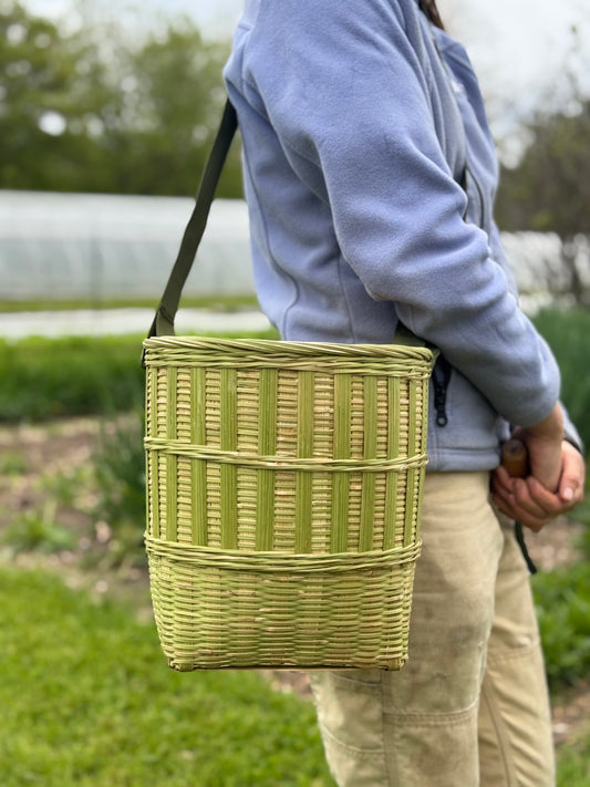 Crossbody Harvest Basket