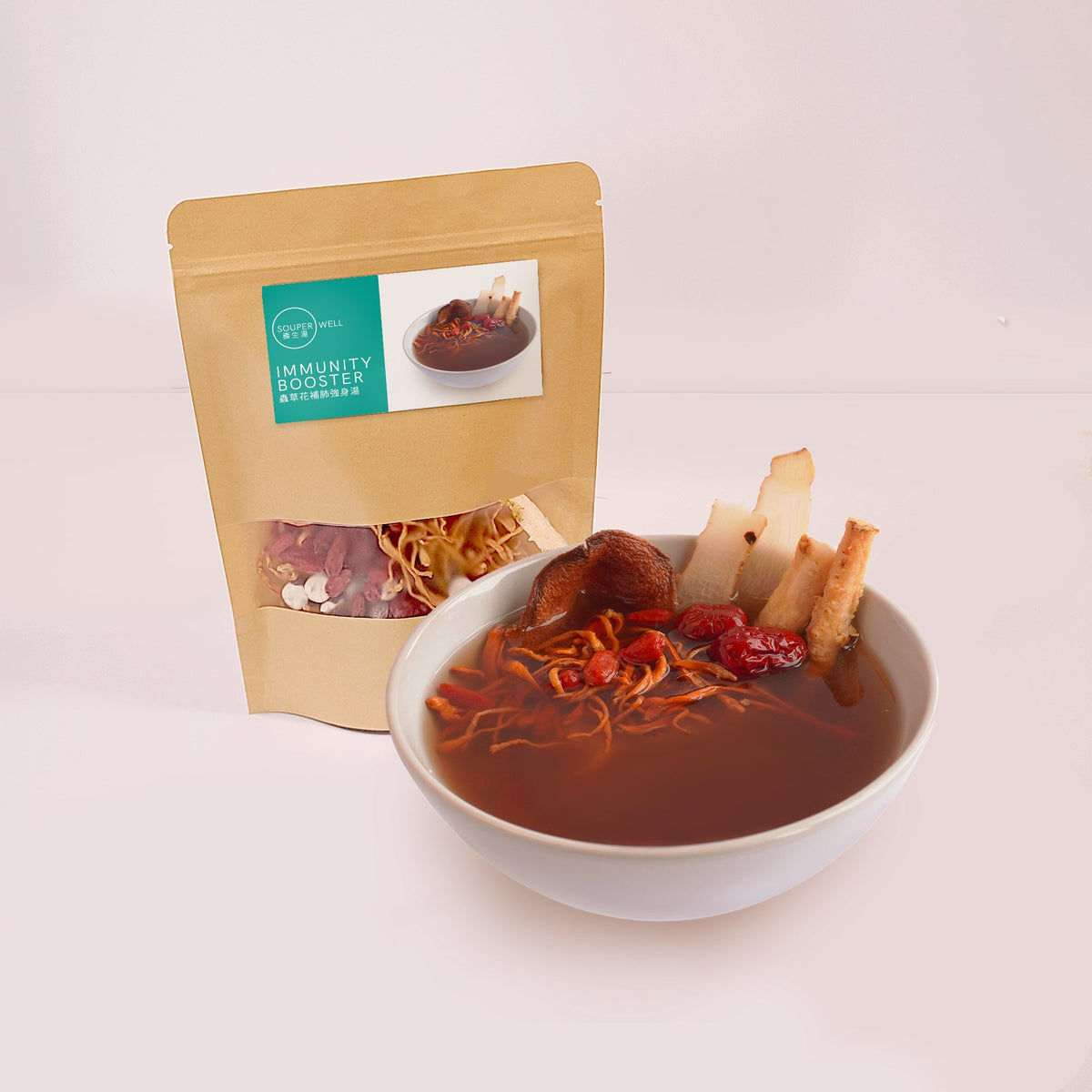 Souperwell Immunity Booster herbal soup ingredients