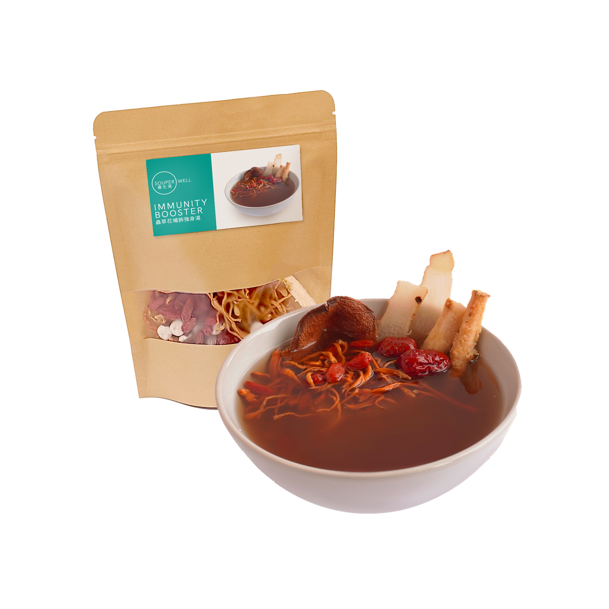 Souperwell Immunity Booster herbal soup pack