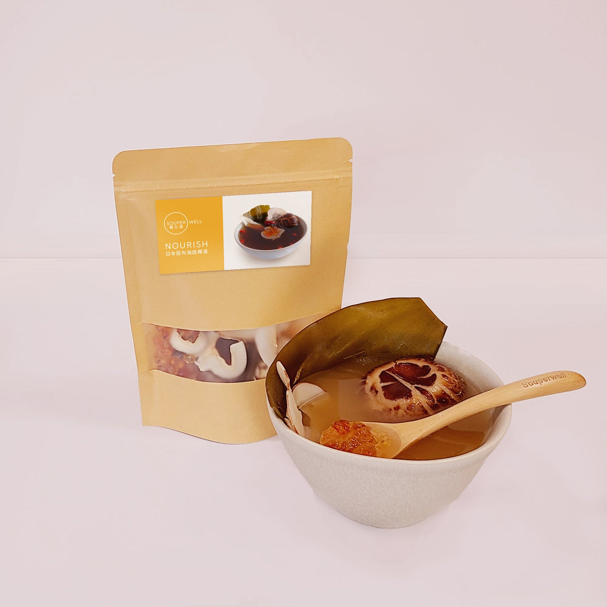 Souperwell Nourish herbal soup ingredients