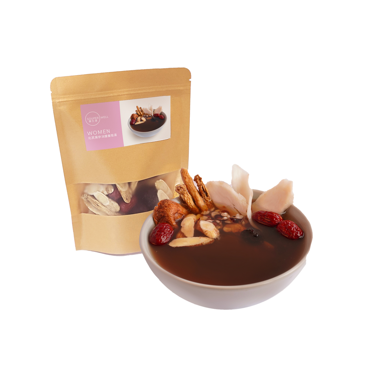 Souperwell Women herbal soup pack